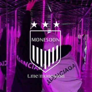 Логотип @monesoon - ᴍᴏɴᴇs∞ɴ
