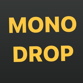 Логотип @mono_drop - Mono drop