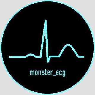 Логотип @monster_ecg - monster_ECG👻 монстр_ЭКГ 😱