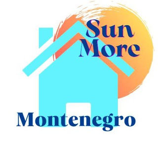 Логотип @montenekretnine - Черногория. Недвижимость. Montenegro. Real Estate.