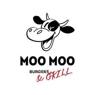 Логотип @moomooburgers - ᗰOO ᗰOO ᗷᑌᖇGEᖇᔕ