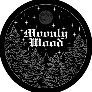 Логотип @moonlywood - 🌘🌲𝕸𝖔𝖔𝖓𝖑𝖞𝖂𝖔𝖔𝖉🌲🌒