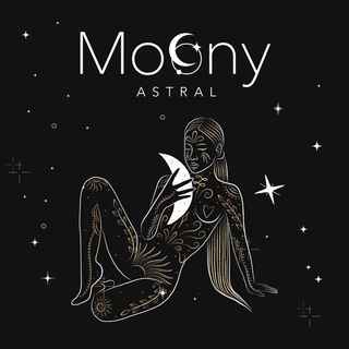 Логотип @moonyastral - Moony