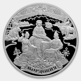 Логотип @mordmoneta - Мордовская монета