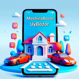 Логотип @moshinabozor_uybozor - 🚘Moshina🏠UyBozor