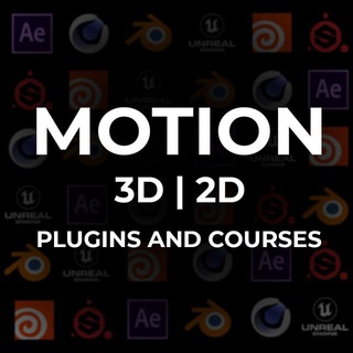 Логотип @motion4d - Motion | 3D | 2D