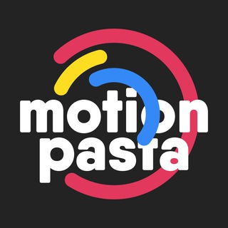 Логотип @motion_pasta - motion pasta 🚀