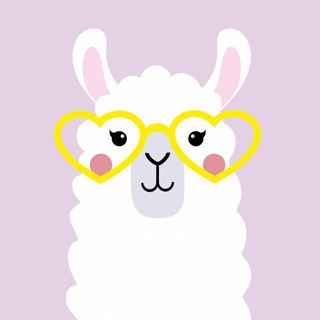 Логотип @motivlama - Продуктивная лама 🦙 Саморазвитие 🏔