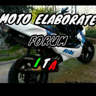 Логотип @motoelaborateforumita - moto elaborate FORUM ita