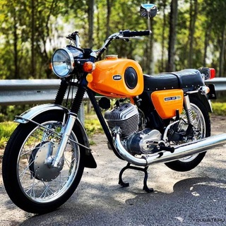 Логотип @motoraritet - Мотоциклы СССР |Иж Юпитер|Иж Планета|Ява|Минск|Восход|Урал|Днепр|Jawa|Cezet