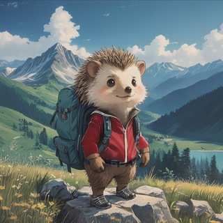 Логотип @mountainyozh - «Горный Ёж»🦔 l Активные путешествия по Грузии и миру