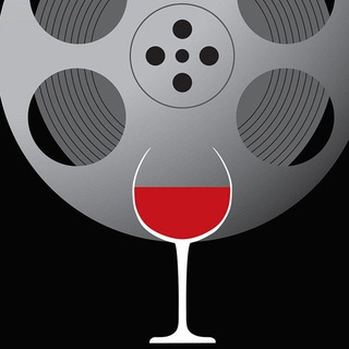 Логотип @movie_and_wine - Кино под вино 🎬🍷