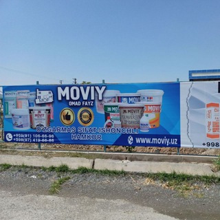 Логотип @moviy_travertin - MOVIY farg'ona (rasmiy diller)