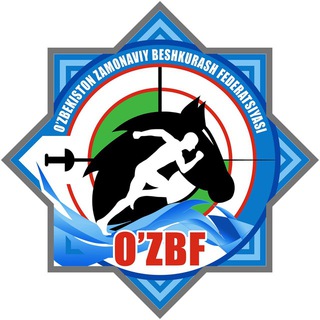 Логотип @mpfuz - O’zbekiston zamonaviy beshkurash federatsiyasi
