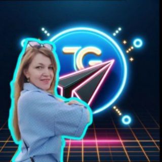 Логотип @mrkttg - Маркетинг в Телеграм с Татьяной🎰