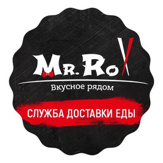 Логотип @mrrollru - Мистер Ролл - Доставка еды