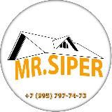 Логотип @mrsiper - Mr.Siper Дома из СИП панелей. Строительство.