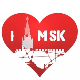 Логотип @msk_lovely - Москва моя любовь❤️