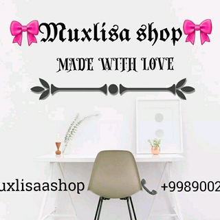Логотип @muhlisaashop - 🎀𝕸𝖚𝖝𝖑𝖎𝖘𝖆 𝖘𝖍𝖔𝖕🎀