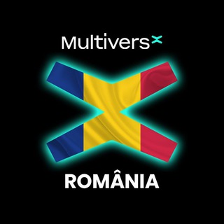 Логотип @multiversx_ro - MultiversX - România