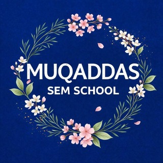 Логотип @muqaddas_sem_school - Muqaddas Sem School | Koreys tili