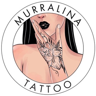 Логотип @murralina_tattoo - MURRALINA — временные и постоянные тату