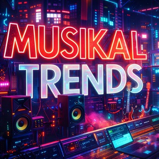 Логотип @music_trends1 - Musical Trends