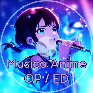Логотип @musicaanimeoped - 🎵🎧 Música Anime | OP/ED 🎧🎵