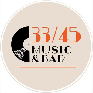 Логотип @musicbar3345 - 33/45 Music & Bar