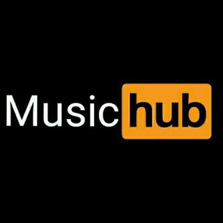 Логотип @musichub_anton - Music Hub 🖤🧡