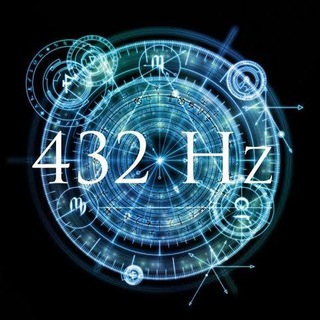 Логотип @musics432hz - 432 Hz Musics-Frequency of Nature