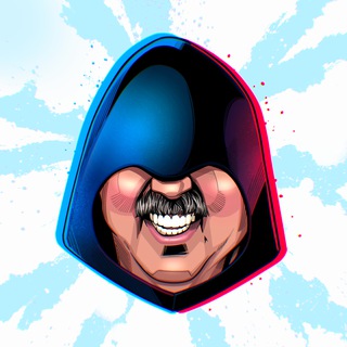 Логотип @mustacheresist - Усы сопротивления