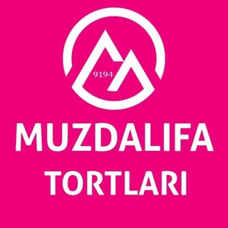 Логотип @muzdalifa_tort_pishriqlari - MUZDALIFA 9194 MAGAZIN