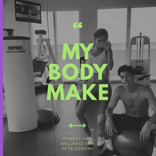 Логотип @mybodymake - ФИТНЕС • Бодибилдинг •