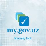 Логотип @mygovrasmiybot - MyGovUzRasmiy