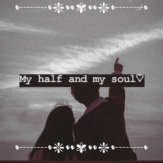 Логотип @myhalf_mysoul_1 - 𝙈𝙮 𝙝𝙖𝙡𝙛 𝙖𝙣𝙙 𝙢𝙮 𝙨𝙤𝙪𝙡❤️