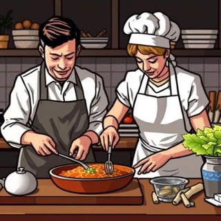 Логотип @myreseptic - Вкусные Мгновения 👨🏻‍🍳