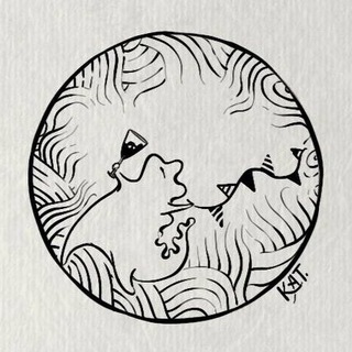Логотип @myshkosaurs - мышкозавры, фатаморганы и совы