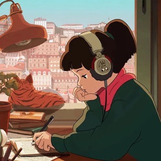 Логотип @mysiclofi - Музыка для работы и учёбы | фоновая музыка | музыка лофи | музыка lofi | музыка расслабления | спокойная музыка