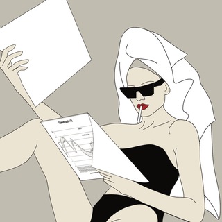 Логотип @myskeptic - Ms. DTS (Deep Throat Stonks)