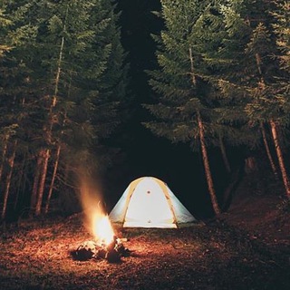 Логотип @mysticalhistoryrus - Вечерний костёр