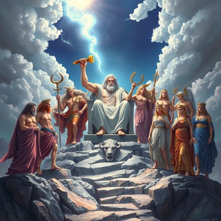 Логотип @mythgreece - Греческая мифология