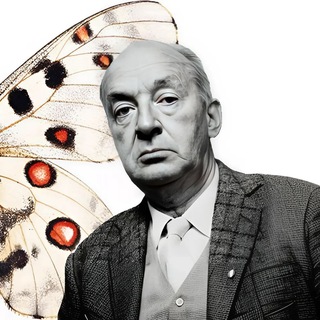 Логотип @nabokovlife - Владимир Набоков. Лайфстайл