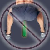 Логотип @nabutilka - На бутылке