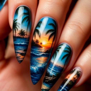 Логотип @nail_paradisee - 🌴МаникюрныйРай🌴