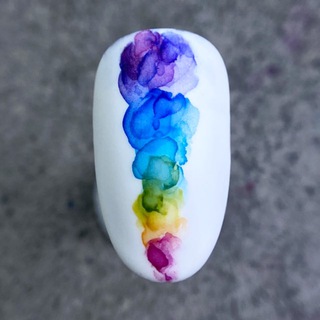 Логотип @nailwatercolor - Акварель на ногтях