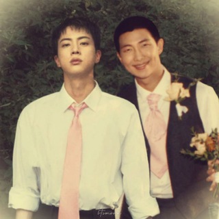 Логотип @namjiining - Намджининг 💙🩷