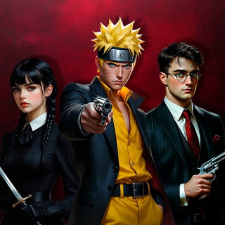 Логотип @narutoproffan - Контора: Наруто, Поттер, Аддамс
