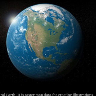 Логотип @naturalearth - Natural Earth 🌎