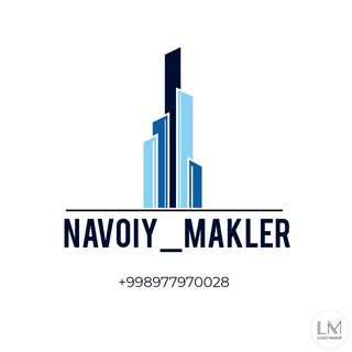 Логотип @navoiy_makler - NAVOIY | MAKLER